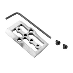 Glock RMR Cover Plate for Glock 17/19/26 V4 - RAW